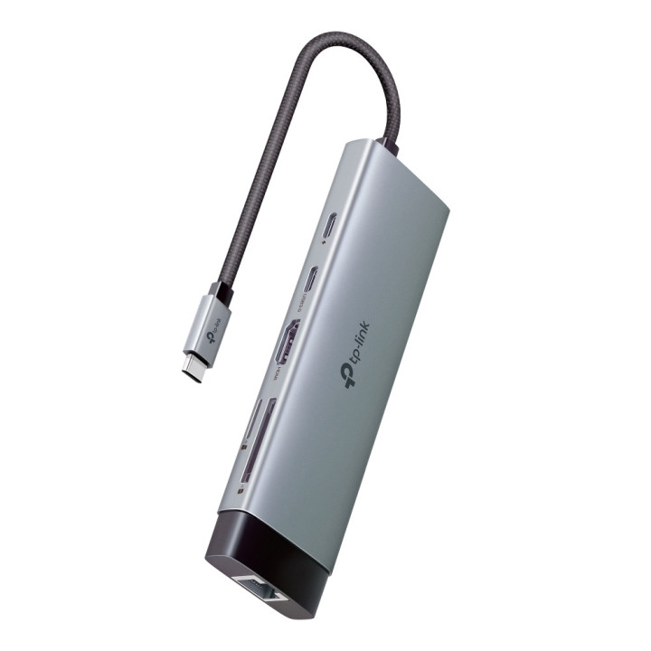USB хъб TP-LINK UH9120C, 9в1 Type-C - 2