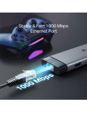 USB хъб TP-LINK UH9120C, 9в1 Type-C - 7