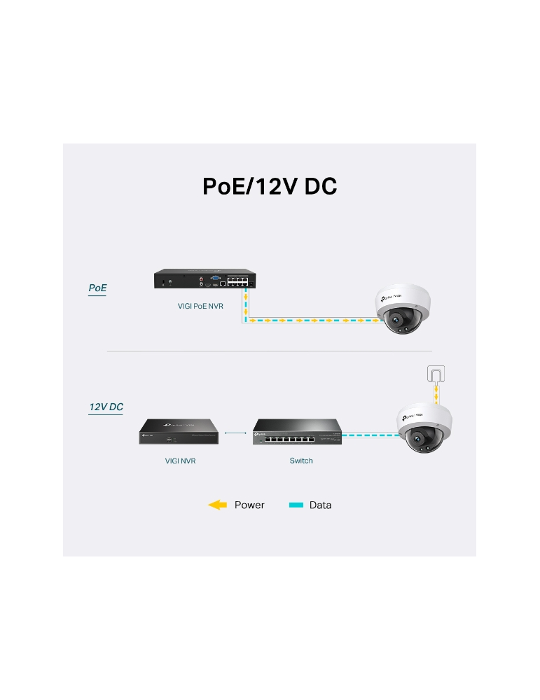 Мрежова камера TP-Link VIGI C240I, 4MP IR куполна, 4mm обектив - 10