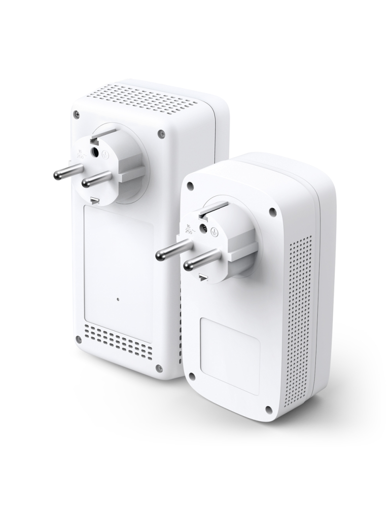 Powerline адаптер TP-Link TL-WPA8631P KIT, AV1300 Gigabit с Wi-Fi ac и електрически контакт - 2