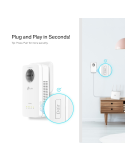 Powerline адаптер TP-Link TL-WPA8631P KIT, AV1300 Gigabit с Wi-Fi ac и електрически контакт - 6