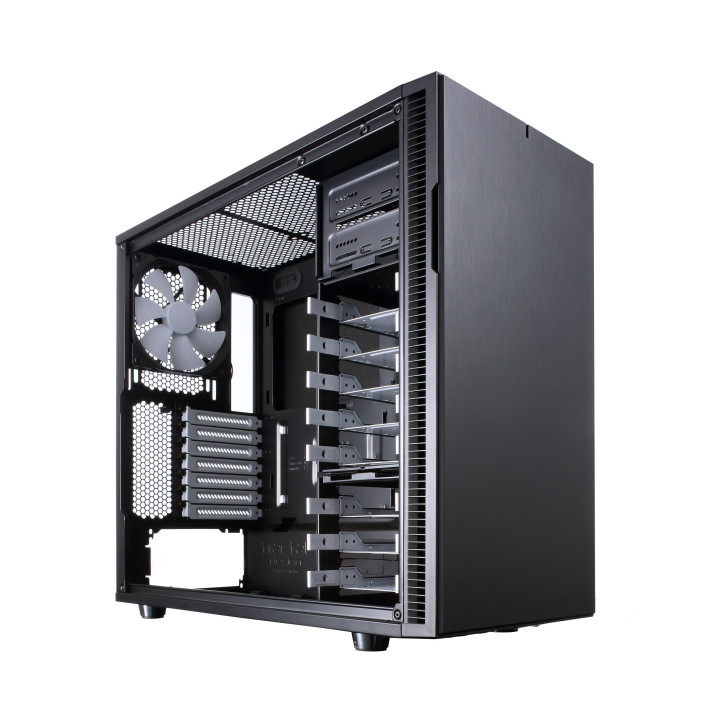 Кутия за компютър Fractal Design Define R5, черен - FD-CA-DEF-R5-BK - 2