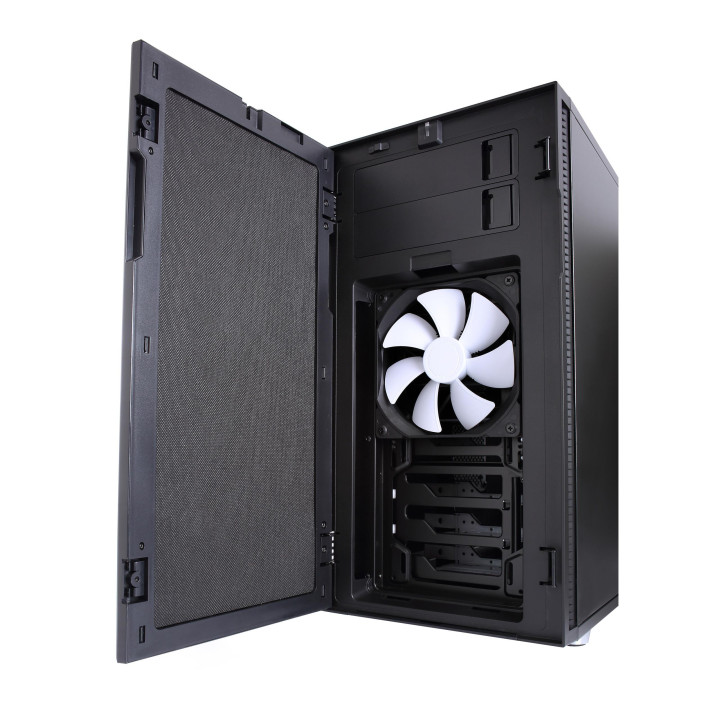 Кутия за компютър Fractal Design Define R5, черен - FD-CA-DEF-R5-BK - 4