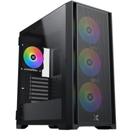 Кутия за компютър XIGMATEK Master X II Pro, ATX, 488x215x460mm, Темперирано стъкло, Черен - 4711409544304 - 1