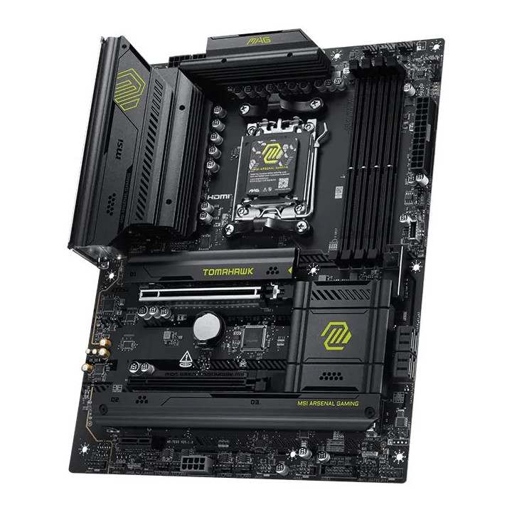 Дънна платка MSI MAG B850 TOMAHAWK WIFI, AMD B850, Socket AM5, DDR5, Wi-Fi 7  - 911-7E53-001R - 3