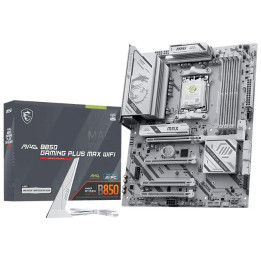 Дънна платка MSI MAG B850 GAMING PLUS MAX WIFI, Socket AM5, DDR5 до 256GB, Wi-Fi 7 - 911-7E56-030R - 1