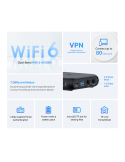 Wi-Fi рутер TP-Link TL-WR3002X AX3000, двубандов, 1× Gigabit LAN, USB 3.0 - 1210002600811 - 2