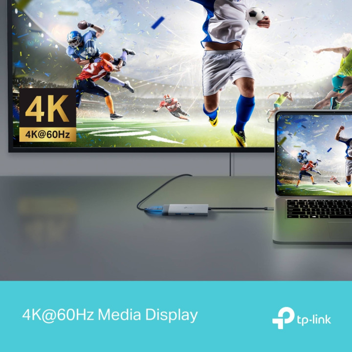 Докинг станция TP-Link UH5020C, 5 портов Type-C с PD 100W - 5