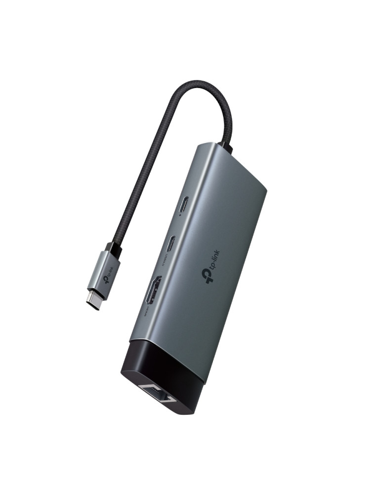 Докинг станция TP-LINK UH6120C, 6 портов, Type-C 5Gbps - 8885020625271 - 4