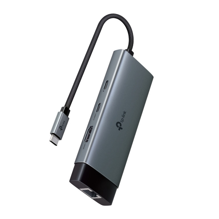Докинг станция TP-LINK UH6120C, 6 портов, Type-C 5Gbps - 8885020625271 - 4