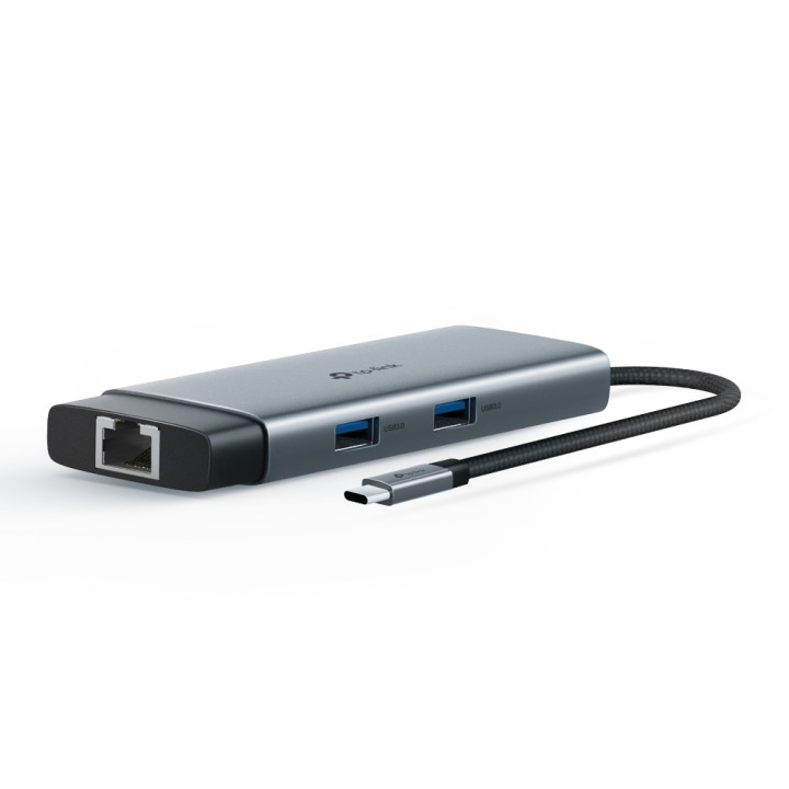Докинг станция TP-LINK UH6120C, 6 портов, Type-C 5Gbps - 8885020625271 - 5