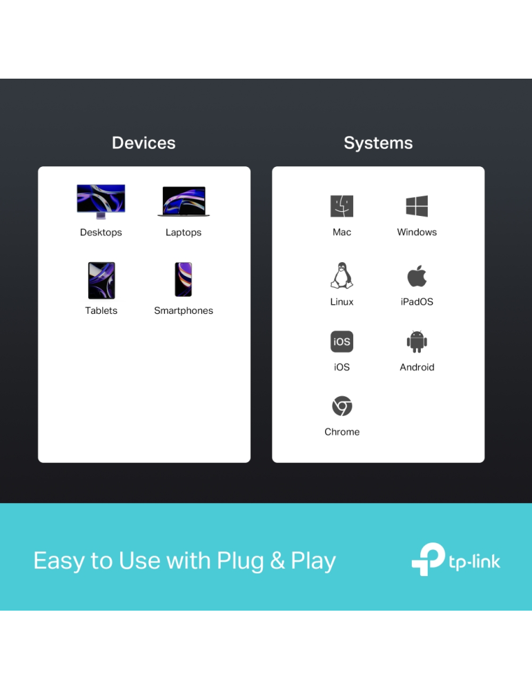 Докинг станция TP-LINK UH6120C, 6 портов, Type-C 5Gbps - 8885020625271 - 11