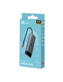 Докинг станция TP-LINK UH6120C, 6 портов, Type-C 5Gbps - 8885020625271 - 12