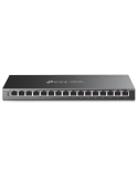 Мрежов комутатор TP-Link TL-SG116P, 16-портов Gigabit PoE+ - 1