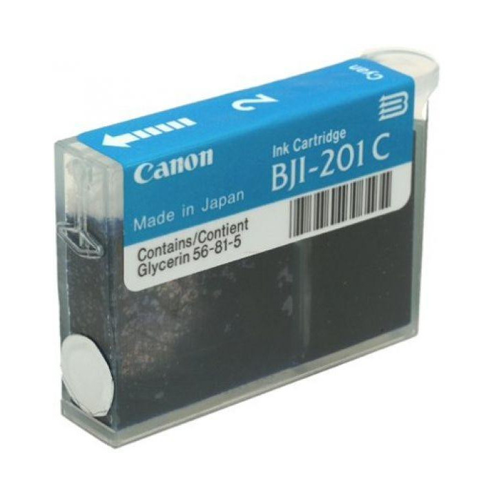 Касета за мастило CANON BJI-201C, Циан 210ml - BEF47-0541500 - 1