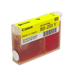 Мастилена касета CANON BJI-201Y, жълта, 210ml - BEF47-0561500 - 1