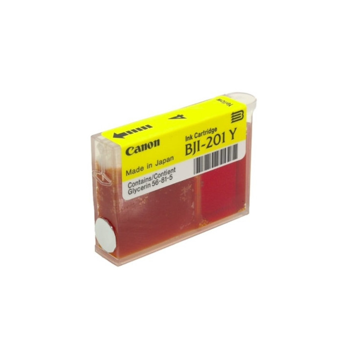 Мастилена касета CANON BJI-201Y, жълта, 210ml - BEF47-0561500 - 1