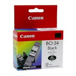 Консуматив за мастиленоструен принтер CANON BCI-24BK, 200ml Черно - BE6881A002AA - 1