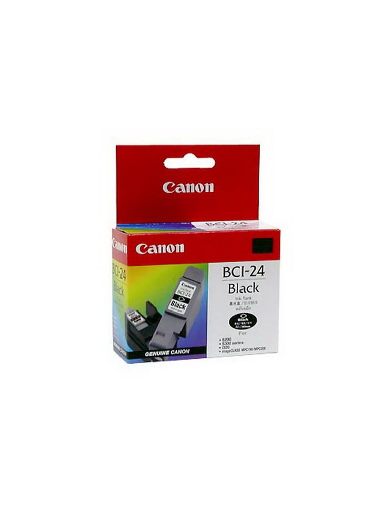 Консуматив за мастиленоструен принтер CANON BCI-24BK, 200ml Черно - BE6881A002AA - 1