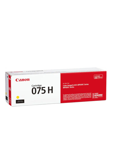Тонер CANON 075H, Yellow, до 2500 страници - 6366C002AA - 1