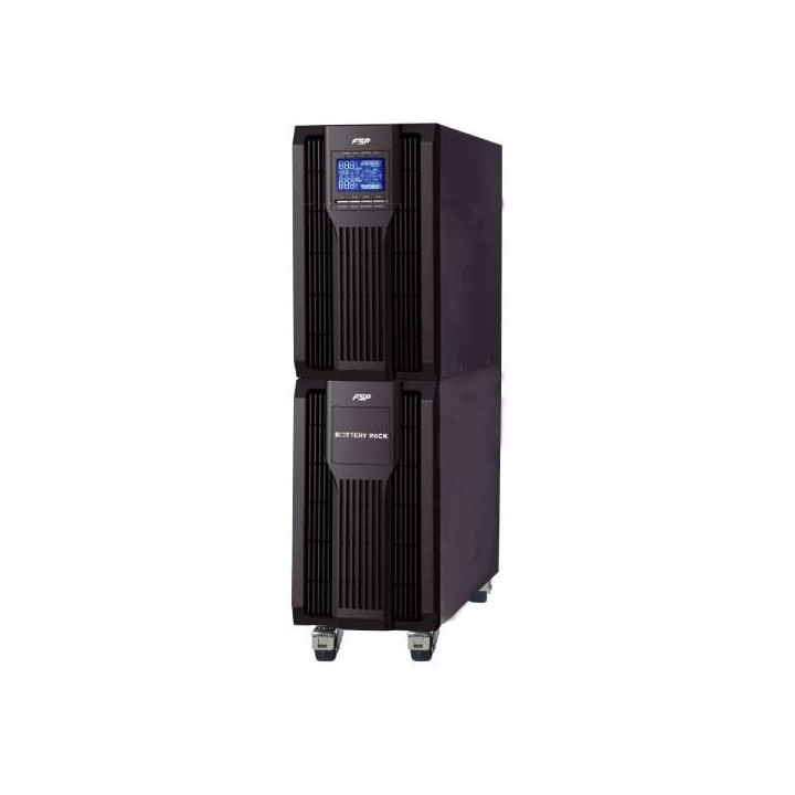 Токозахранващо устройство FORTRON Champ TW 10K, 10000VA/9000W, Pure Sine Wave, Online UPS - PPF90A0802 - 1