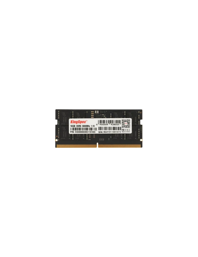RAM памет KINGSPEC, 16GB DDR5 5600MMHz SODIMM - KS5600D5N11016G - 1