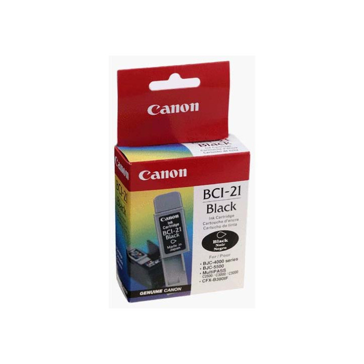 Мастилница Canon BCI-21BK, 200мл черна - BEF47-0821500 - 1