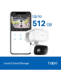 Wi-Fi охранителна камера TP-Link Tapo C206, 1920×1080px, вътрешна/външна - 5