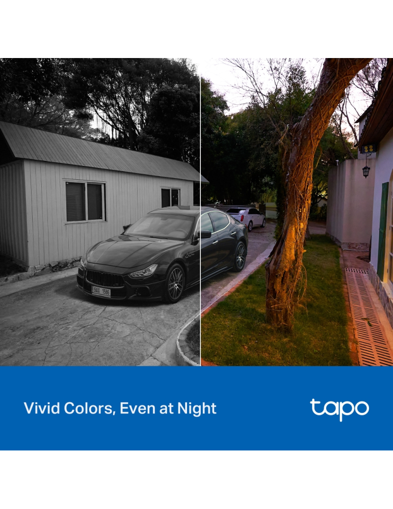 Wi-Fi охранителна камера TP-Link Tapo C206, 1920×1080px, вътрешна/външна - 13