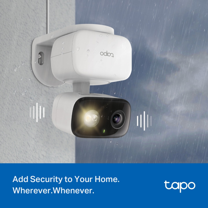 Wi-Fi охранителна камера TP-Link Tapo C206, 1920×1080px, вътрешна/външна - 15