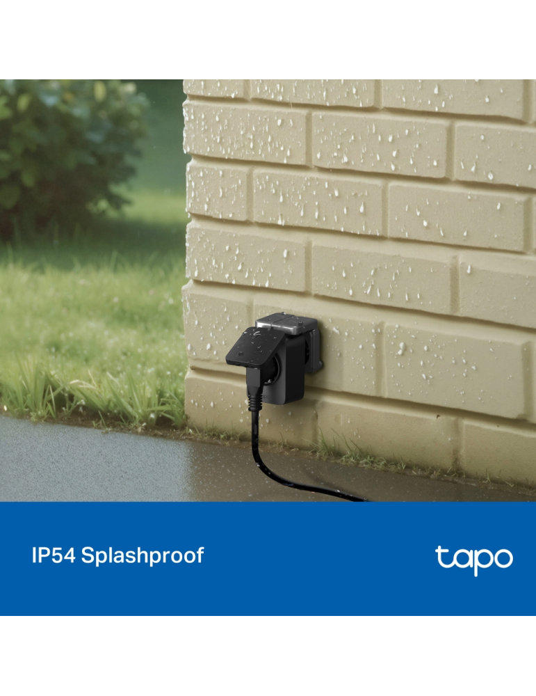 Интелигентен WiFi външен контакт TP-Link Tapo P410M - 8