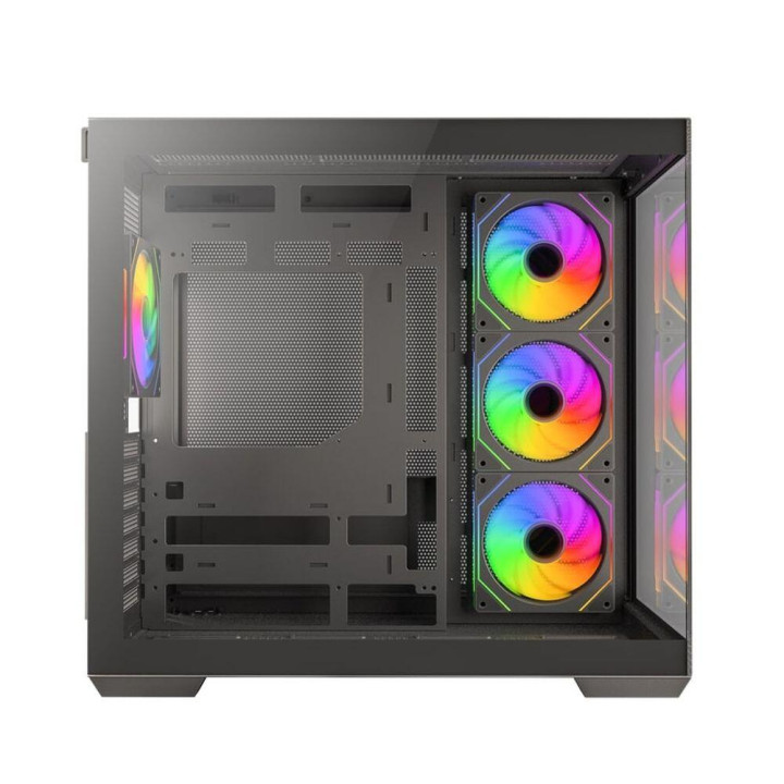 Кутия за компютър Redragon Evo ARGB GC-623-PRO, Middle Tower, Tool-less дизайн, 3×120mm aRGB вентилатори - 2