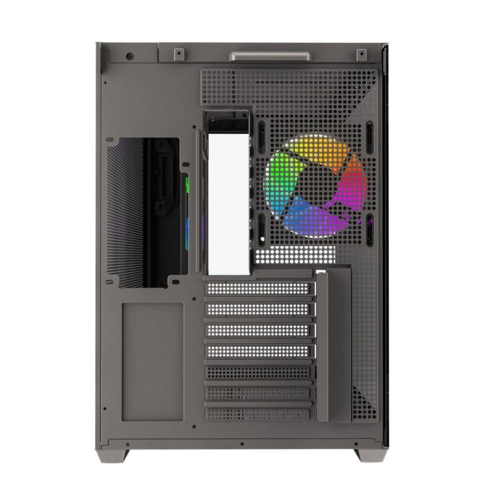 Кутия за компютър Redragon Evo ARGB GC-623-PRO, Middle Tower, Tool-less дизайн, 3×120mm aRGB вентилатори - 3