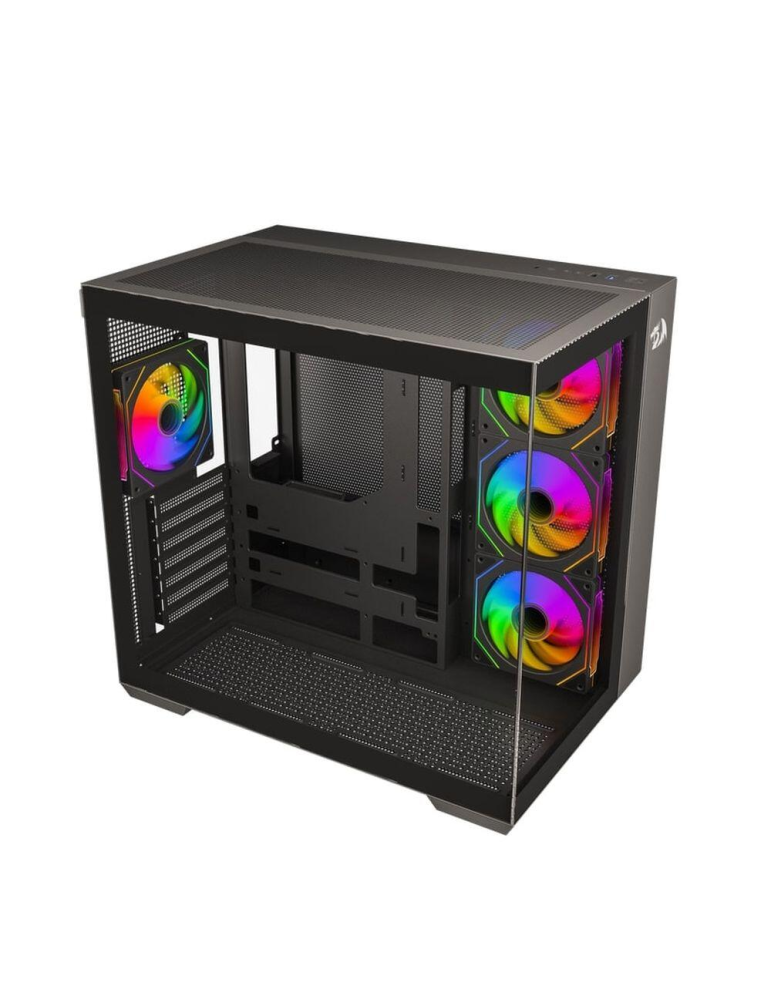 Кутия за компютър Redragon Evo ARGB GC-623-PRO, Middle Tower, Tool-less дизайн, 3×120mm aRGB вентилатори - 4