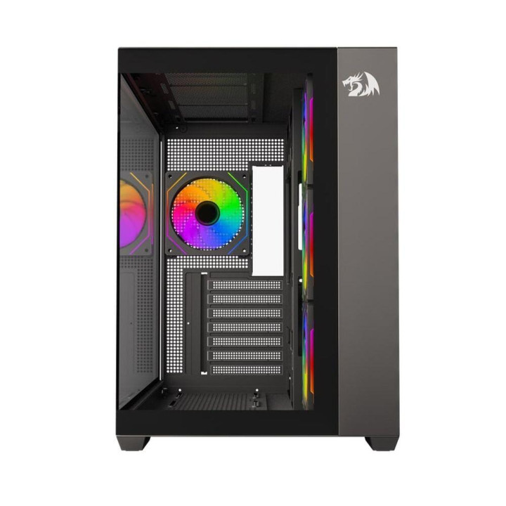 Кутия за компютър Redragon Evo ARGB GC-623-PRO, Middle Tower, Tool-less дизайн, 3×120mm aRGB вентилатори - 5