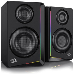 Безжични RGB тонколонки Redragon GS812 Andante, 2x5W RMS, Bluetooth 5.0, Черни - 1