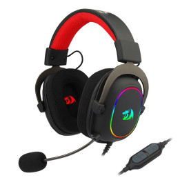 Геймърски слушалки Redragon ZeusX H510-RGB, 7.1 канално, 53mm говорители, USB, с микрофон - 1