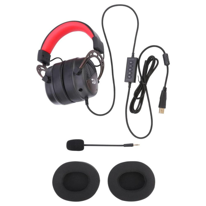 Геймърски слушалки Redragon Thoridal H730, черни - 2
