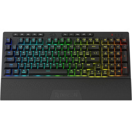 Bluetooth механична геймърска клавиатура Redragon Shiva Pro K515RGB-PRO, RGB осветление, Bluetooth 5.0, 3 едновременни устройств