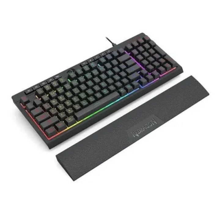 Bluetooth механична геймърска клавиатура Redragon Shiva Pro K515RGB-PRO, RGB осветление, Bluetooth 5.0, 3 едновременни устройств