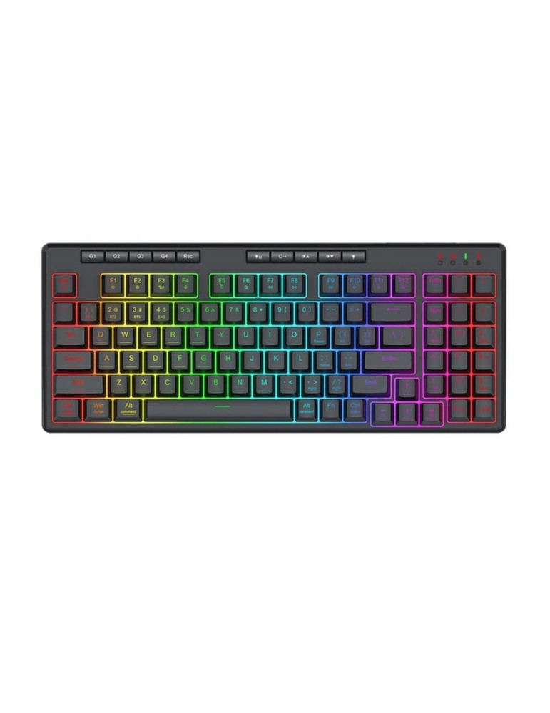Геймърска клавиатура Redragon Varro K517, RGB подсветка, USB свързване - 1