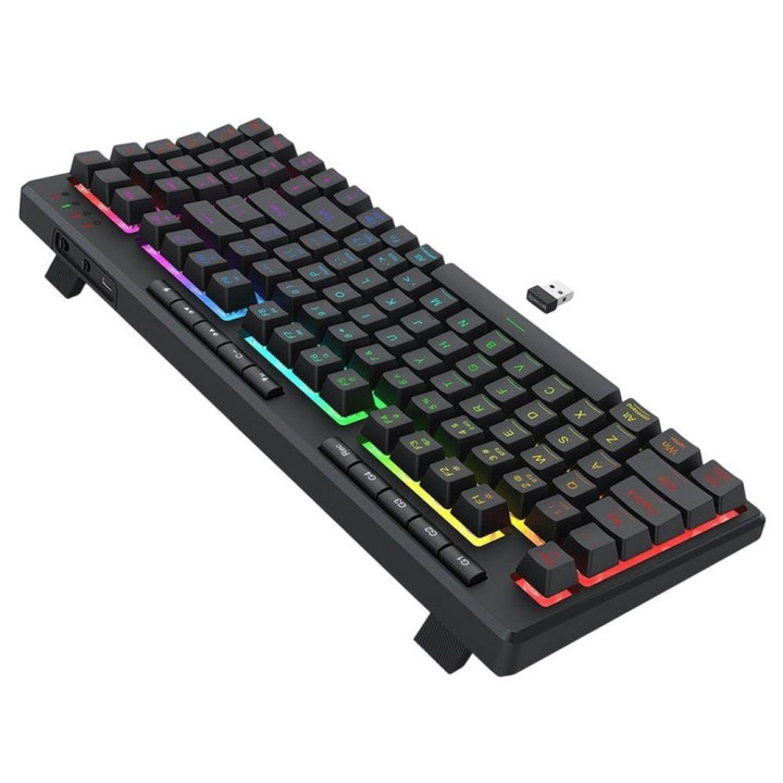 Геймърска клавиатура Redragon Varro K517, RGB подсветка, USB свързване - 3