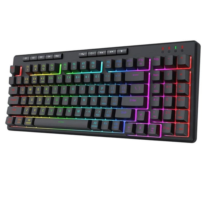 Геймърска клавиатура Redragon Varro K517, RGB подсветка, USB свързване - 6