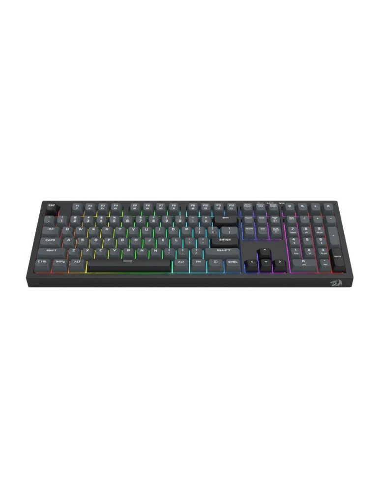 Геймърска клавиатура Redragon Crux K518-RGB, RGB осветление, USB - K518-RGB-GB - 3