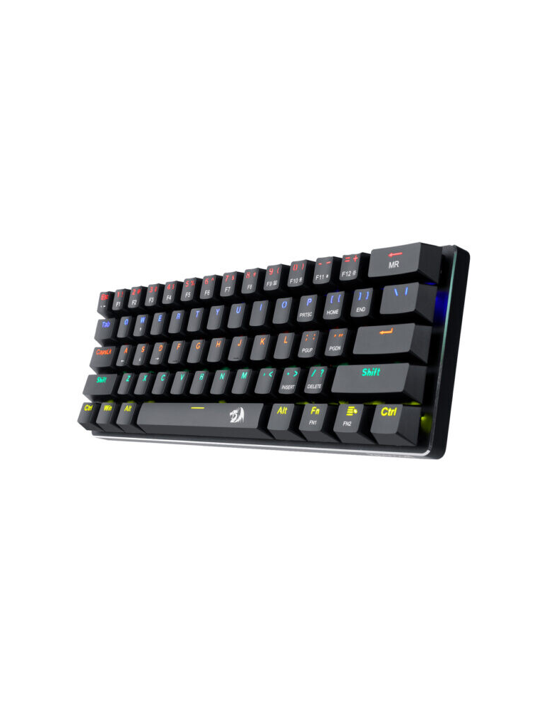 Механична геймърска клавиатура Redragon Jax K613-KB, RGB подсветка, USB Type-C, черна - 2