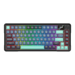 Bluetooth механична геймърска клавиатура Redragon Behemoth Pro K724SP-RGB-PRO, RGB осветление - 1