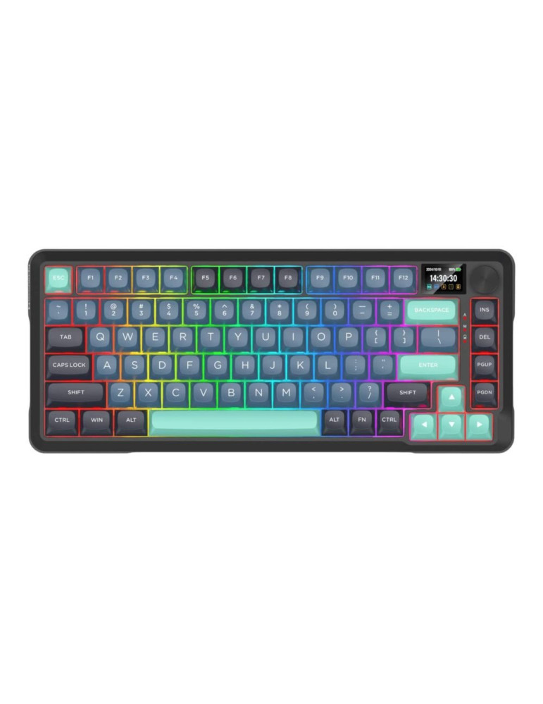 Bluetooth механична геймърска клавиатура Redragon Behemoth Pro K724SP-RGB-PRO, RGB осветление - 1