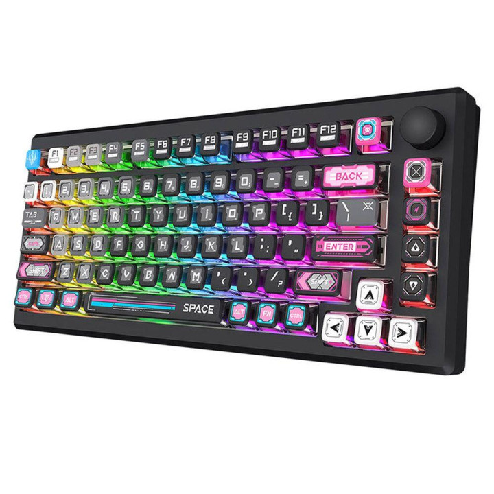 Bluetooth механична геймърска клавиатура Redragon Uranus Pro K732MC-RGB-PRO, RGB осветление - 3