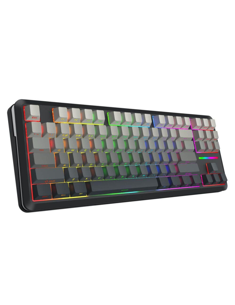 Bluetooth механична геймърска клавиатура Redragon Wildslash Pro K734SP, RGB подсветка, Redragon RPC линейни суичи, презареждаема