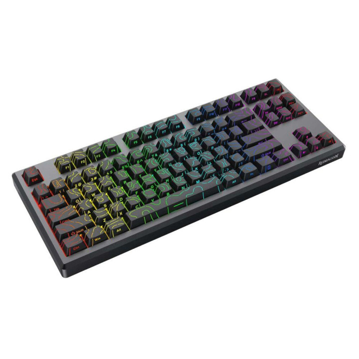 Bluetooth механична геймърска клавиатура Redragon Uranus 87 Pro K737B-RGB-PRO, RGB осветление - 4